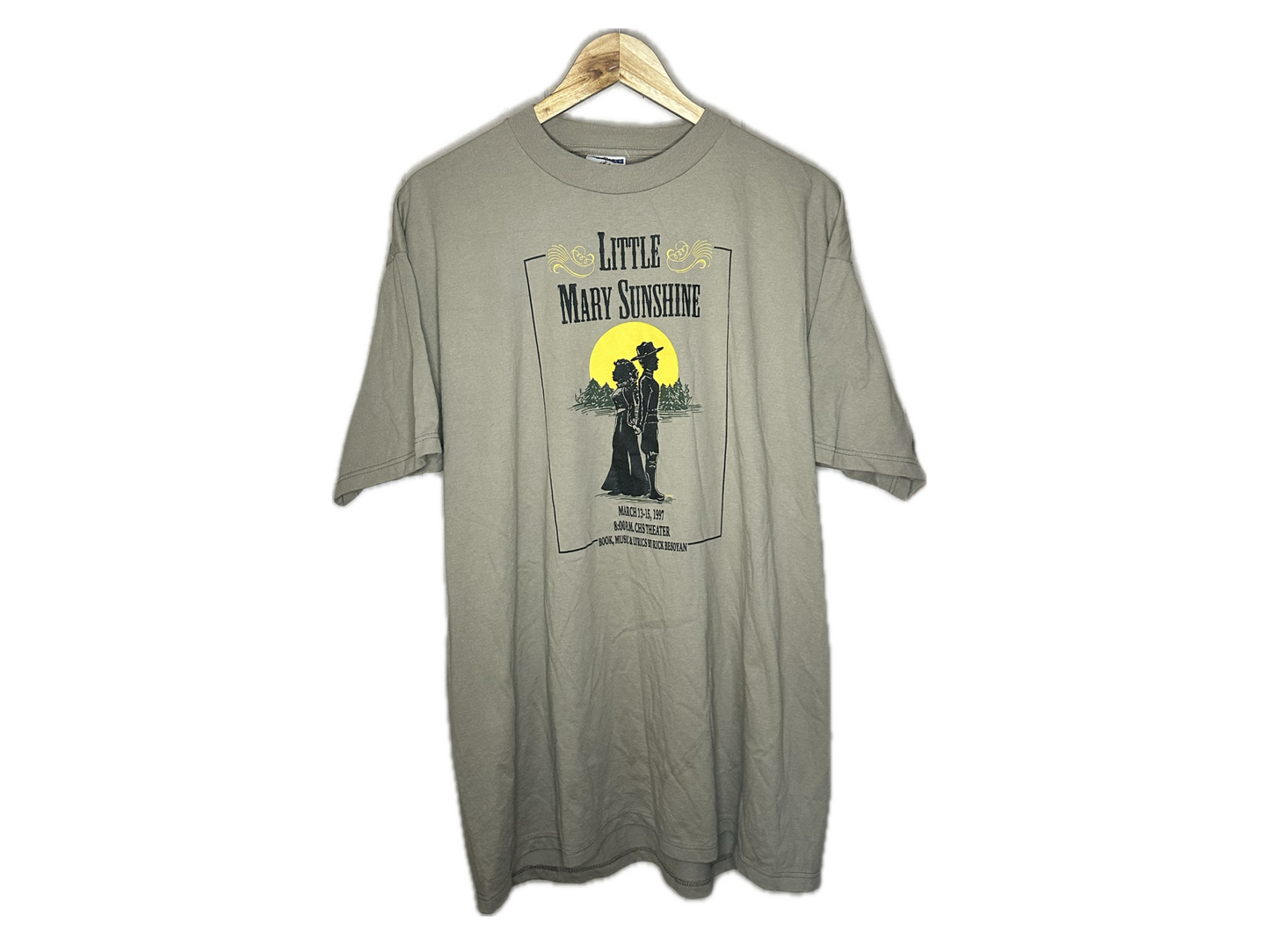 Jerzees Heavyweight "Little Mary Sunshine Show 1997" Cotton/Polyester Mens T-Shirt