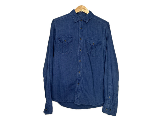 The North Face Mens Mountain Cotton Long Sleeve Button-up Shirt