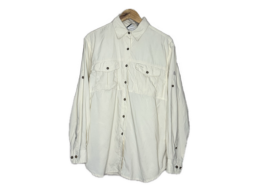 The North Face Women's Utility Nylon Long Sleeve Button-up Shirt